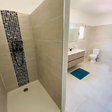 T2 U Castagnu Vue Avec Piscine. * 萨里索伦札拉